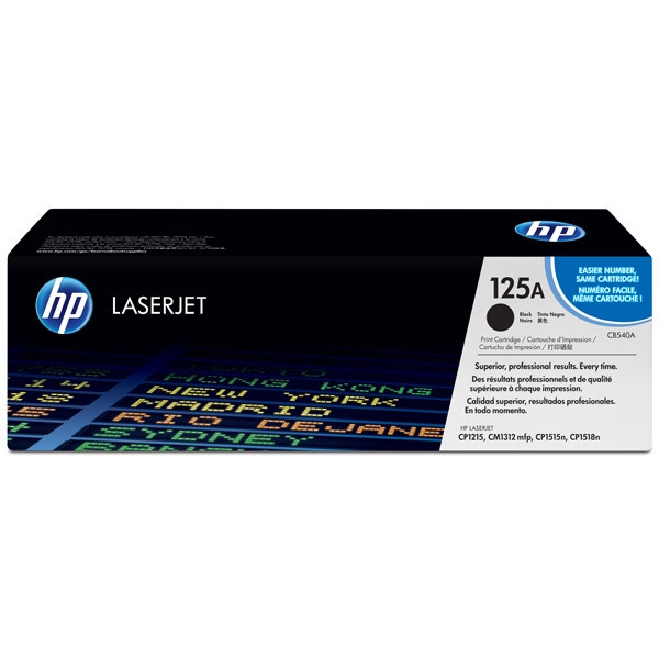 HP 125A (CB540A) black toner (original HP) CB540A 039804 - 1