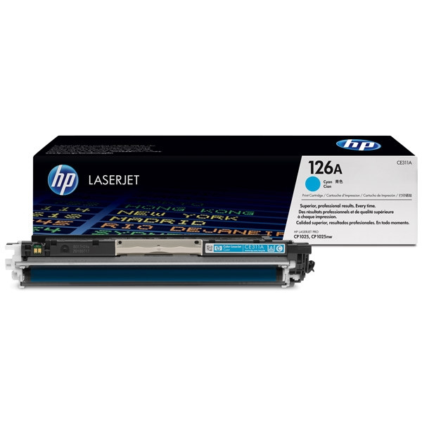 HP 126A (CE311A) cyan toner (original HP) CE311A 054002 - 1