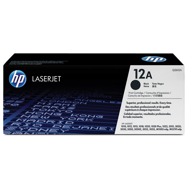 HP 12A (Q2612A) black toner (original HP) Q2612A 039250 - 1