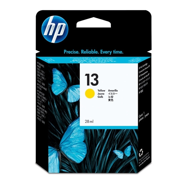 HP 13 (C4817AE) yellow ink cartridge (original HP) C4817AE 030878 - 1