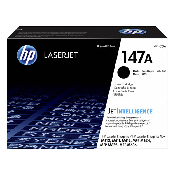 HP 147A (W1470A) black toner (original HP) W1470A 093070 - 1