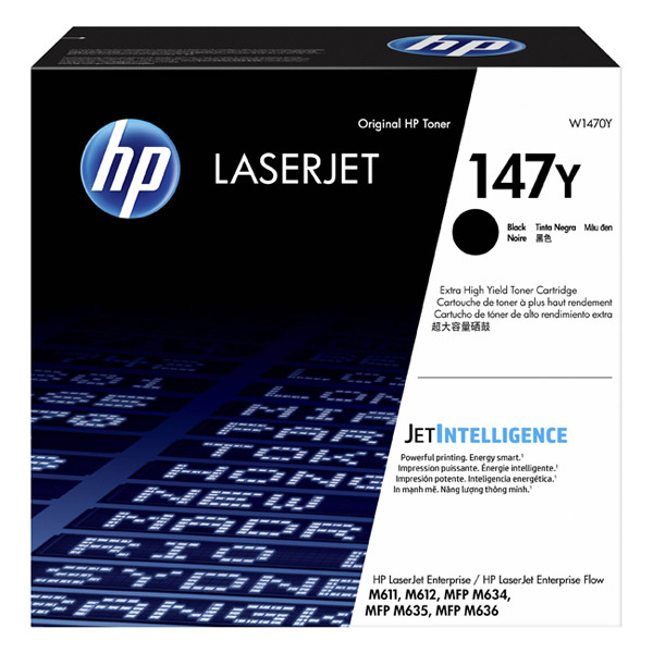 HP 147Y (W1470Y) extra high capacity black toner (original HP) W1470Y 093074 - 1