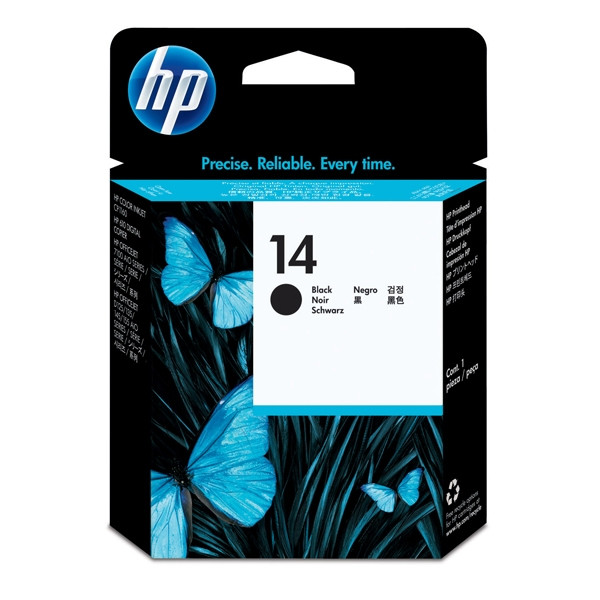 HP 14 (C5011D/DE) black ink cartridge (original HP) C5011DE 031301 - 1