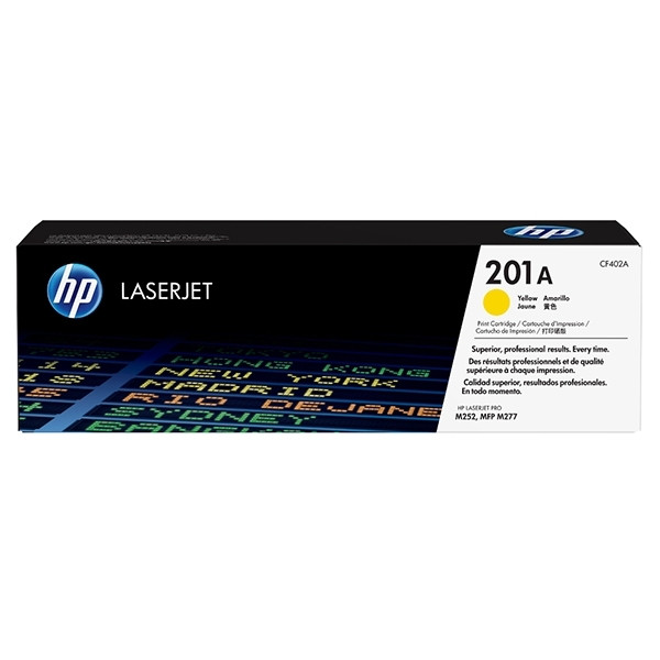 HP 201A (CF402A) yellow toner (original HP) CF402A 054862 - 1