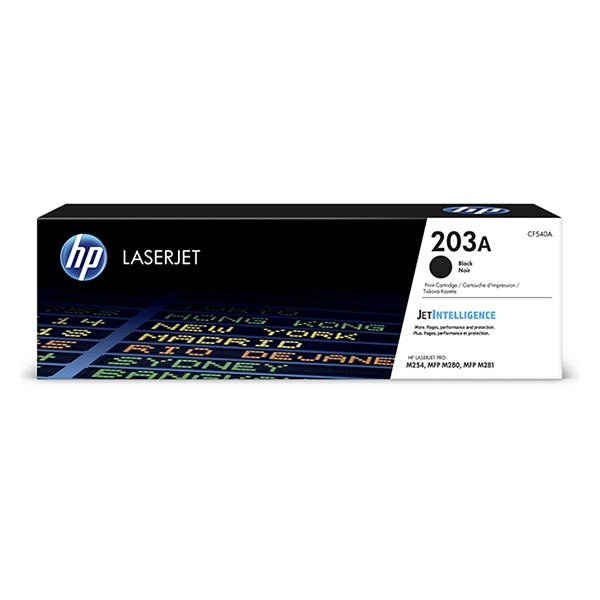 HP 203A (CF540A) black toner (original HP) CF540A 055208 - 1