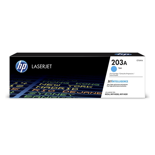 HP 203A (CF541A) cyan toner (original HP) CF541A 055212 - 1