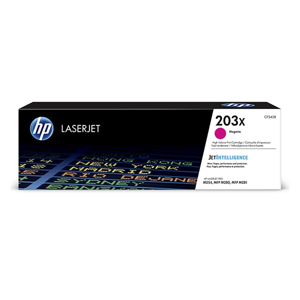 HP 203X (CF543X) high capacity magenta toner (original HP) CF543X 055222 - 1