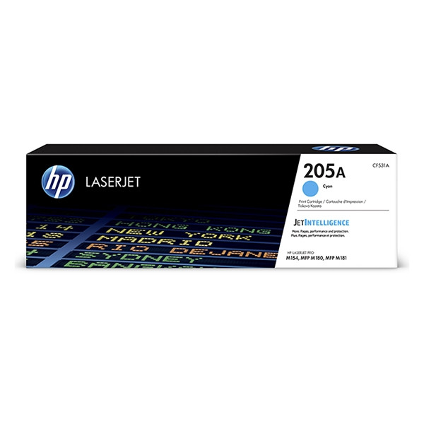 HP 205A (CF531A) cyan toner (original HP) CF531A 055226 - 1