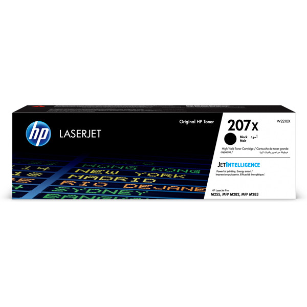 HP 207X (W2210X) high capacity black toner (original HP) W2210X 093050 - 1