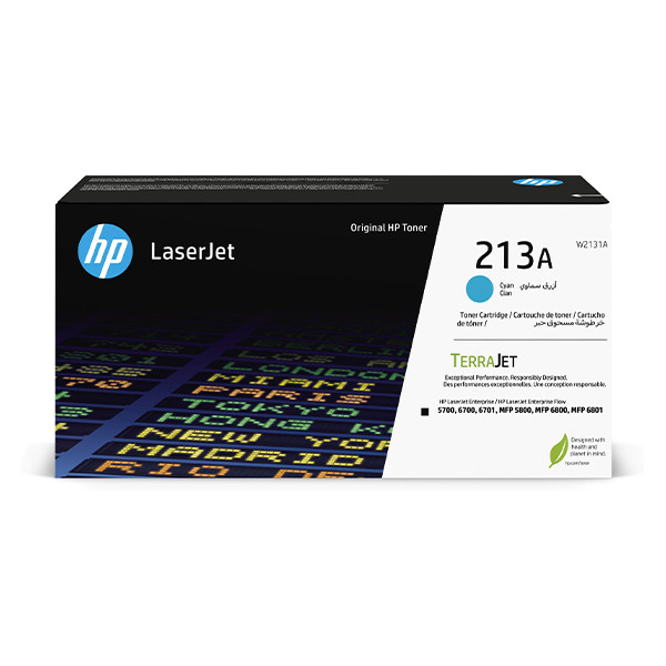 HP 213A (W2131A) cyan toner (original HP) W2131A 133030 - 1