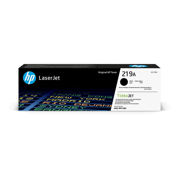 HP 219A (W2190A) black toner (original HP) W2190A 093334 - 1