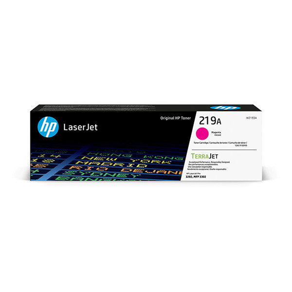 HP 219A (W2193A) magenta toner (original HP) W2193A 093338 - 1