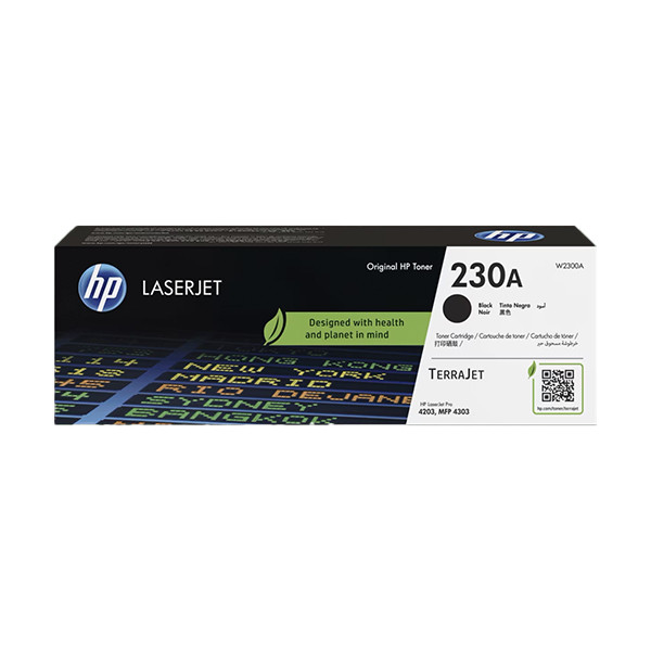 HP 230A (W2300A) black toner (original HP) W2300A 133052 - 1