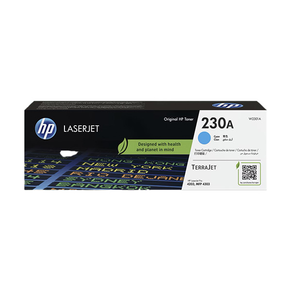 HP 230A (W2301A) cyan toner (original HP) W2301A 133054 - 1