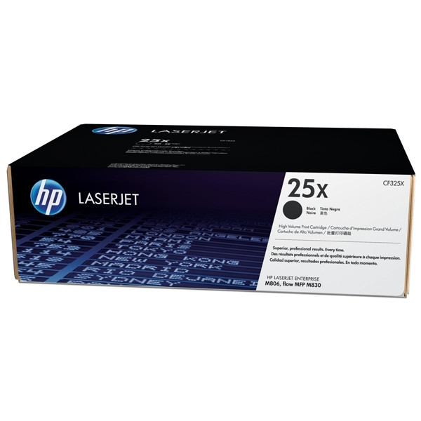 HP 25X (CF325X) high capacity black toner (original HP) CF325X 054748 - 1