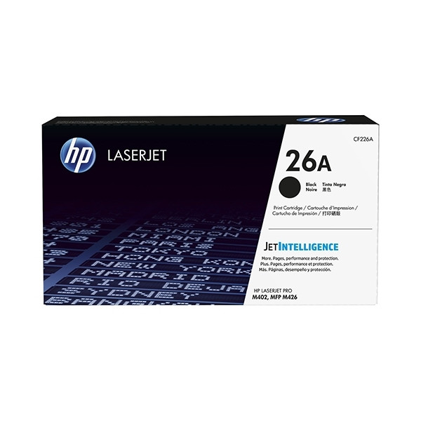 HP 26A (CF226A) black toner (original HP) CF226A 054876 - 1