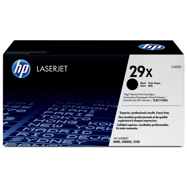 HP 29X (C4129X) black toner (original HP) C4129X 032142 - 1