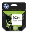 HP 302XL (F6U67AE) high capacity colour ink cartridge (original HP)