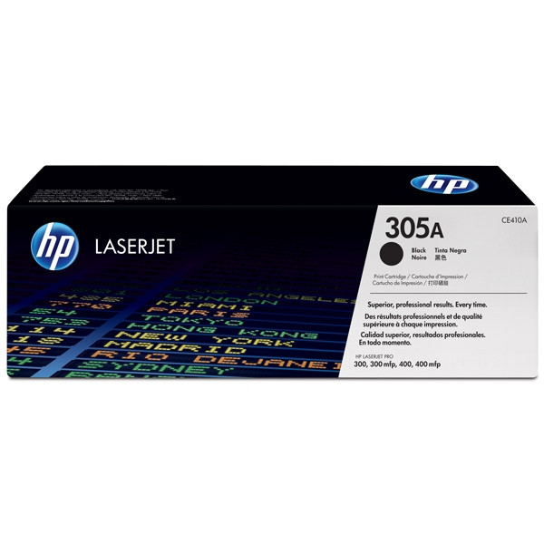 HP 305A (CE410A) black toner (original HP) CE410A 054056 - 1