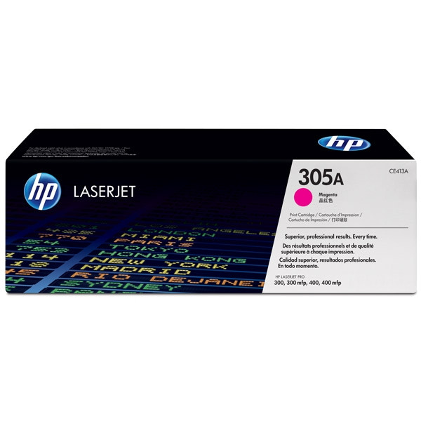 HP 305A (CE413A) magenta toner (original HP) CE413A 054064 - 1