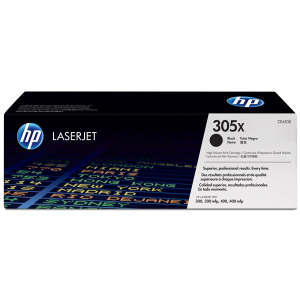 HP 305X (CE410X) high capacity black toner (original HP) CE410X 054058 - 1