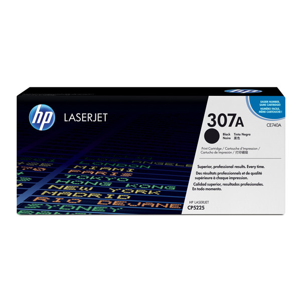 HP 307A (CE740A) black toner (original HP) CE740A 039902 - 1