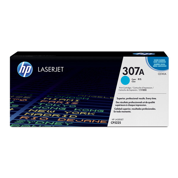 HP 307A (CE741A) cyan toner (original HP) CE741A 039904 - 1