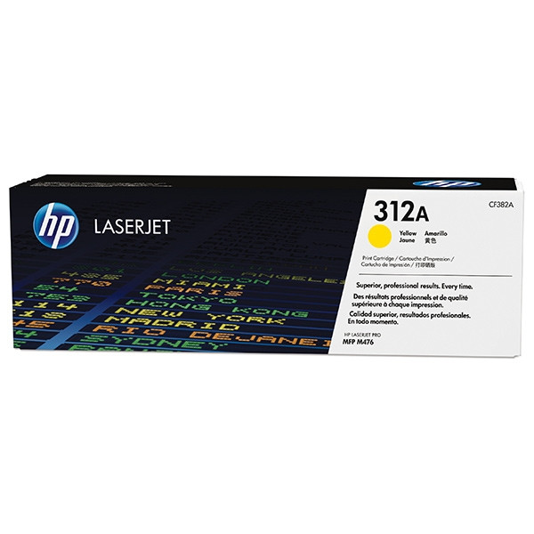 HP 312A (CF382A) yellow toner (original HP) CF382A 054788 - 1