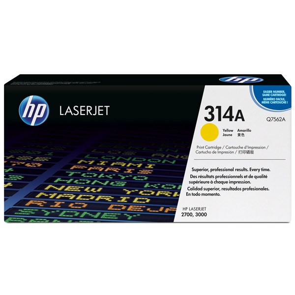 HP 314A (Q7562A) yellow toner (original HP) Q7562A 039570 - 1