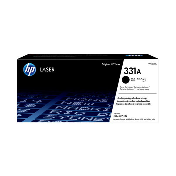 HP 331A (W1331A) black toner (original HP) W1331A 093076 - 1