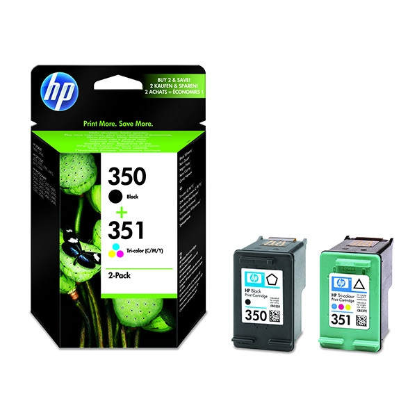 HP 350/351 (SD412EE) cartridge 2-pack (original HP) SD412EE 044156 - 1