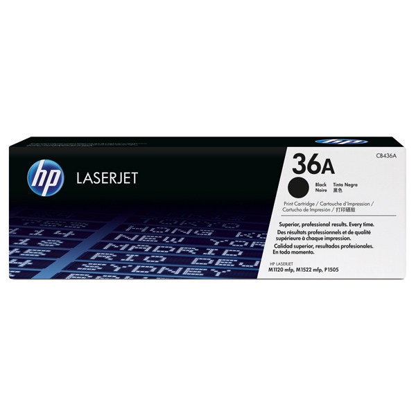 HP 36A (CB436A) black toner (original HP) CB436A 039782 - 1