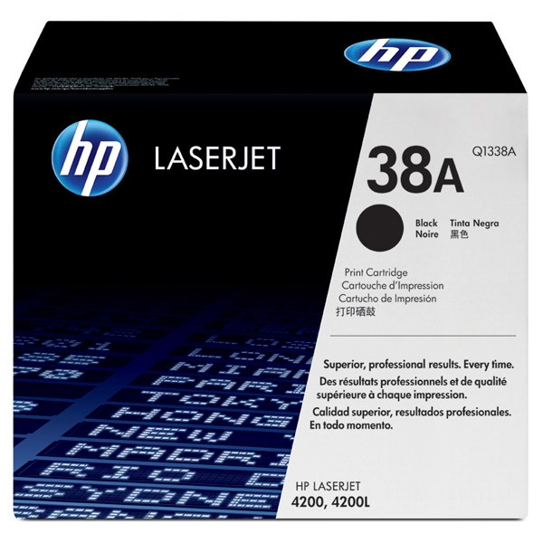 HP 38A (Q1338A) black toner (original HP) Q1338A 033040 - 1