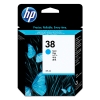 HP 38 (C9415A) cyan ink cartridge (original HP)