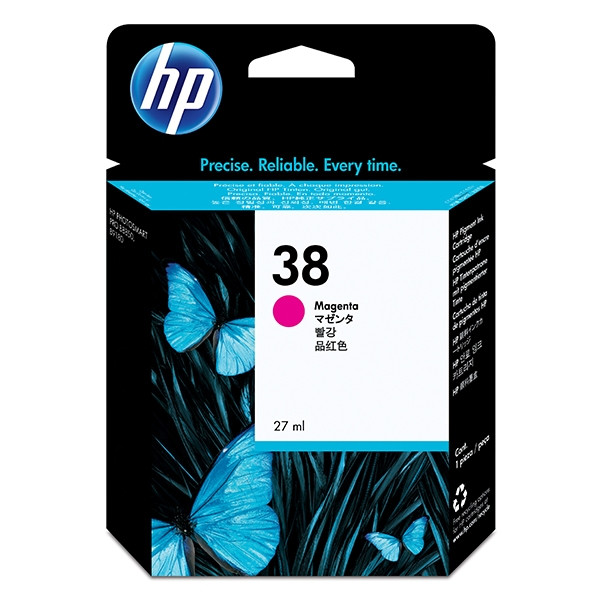 HP 38 (C9416A) magenta ink cartridge (original HP) C9416A 030468 - 1