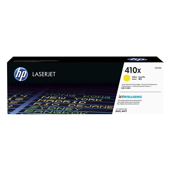 HP 410X (CF412X) high capacity yellow toner (original HP) CF412X 054894 - 1