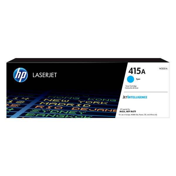 HP 415A (W2031A) cyan toner (original HP) W2031A 055438 - 1