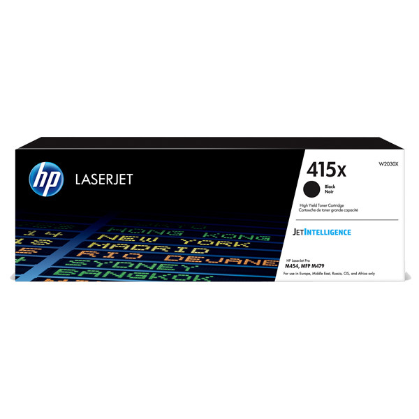 HP 415X (W2030X) high capacity black toner (original HP) W2030X 055436 - 1