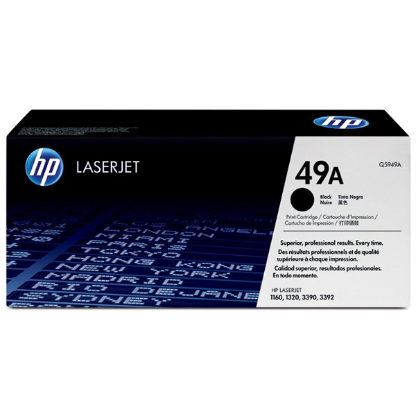 HP 49A (Q5949A) black toner (original HP) Q5949A 033320 - 1