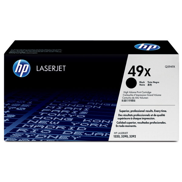 HP 49X (Q5949X) high capacity black toner (original HP) Q5949X 033325 - 1