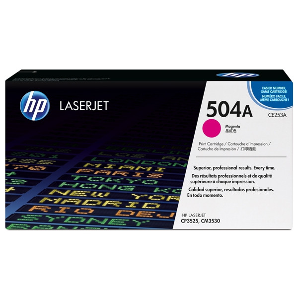 HP 504A (CE253A) magenta toner (original HP) CE253A 039838 - 1