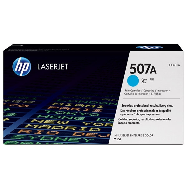 HP 507A (CE401A) cyan toner (original HP) CE401A 054042 - 1