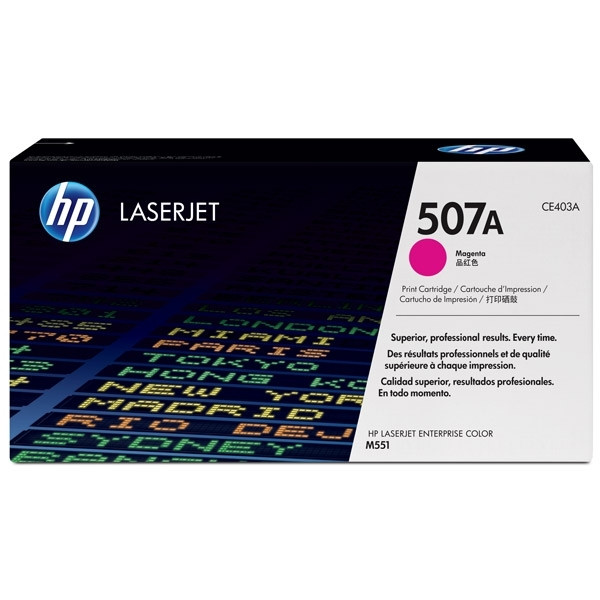 HP 507A (CE403A) magenta toner (original HP) CE403A 054046 - 1