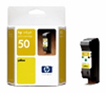 HP 50 (51650YE) yellow ink cartridge (original HP) 51650YE 030380