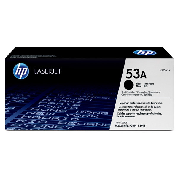 HP 53A (Q7553A) black toner (original HP) Q7553A 039730 - 1