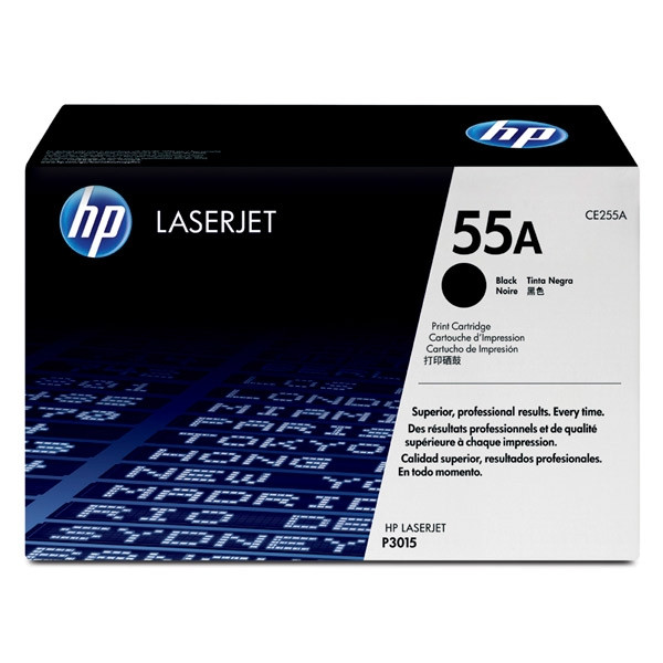 HP 55A (CE255A) black toner (original HP) CE255A 039886 - 1