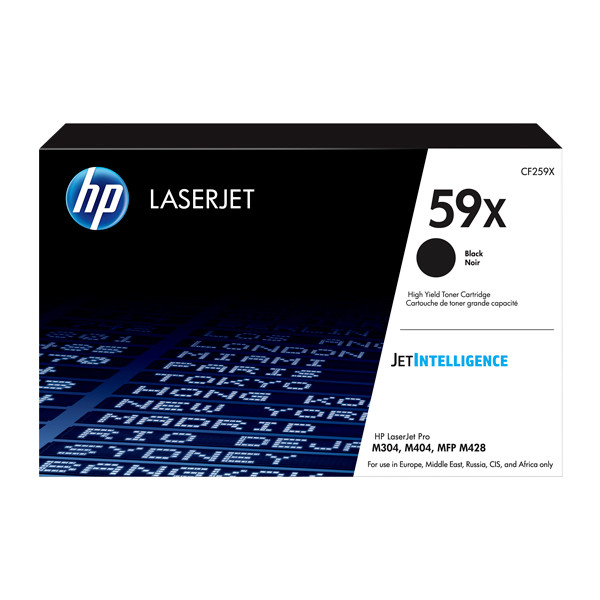 HP 59X (CF259X) high capacity black toner (original HP) CF259X 055452 - 1