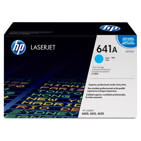 HP 641A (C9721A) cyan toner (original HP) C9721A 039130 - 1