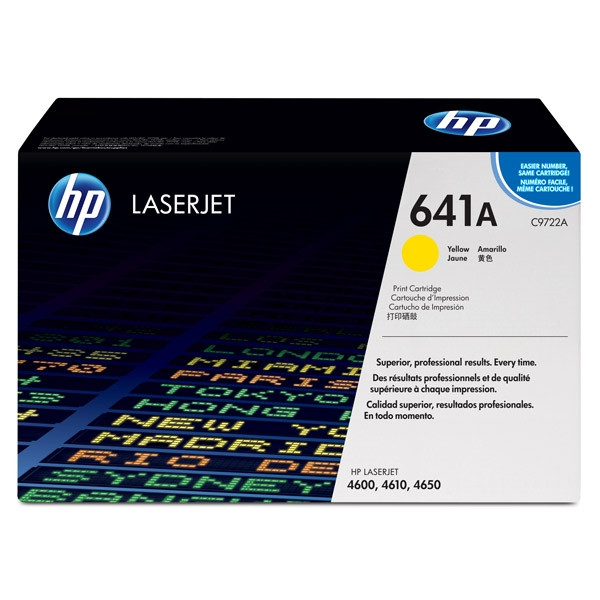 HP 641A (C9722A) yellow toner (original HP) C9722A 039140 - 1