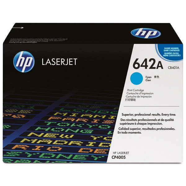 HP 642A (CB401A) cyan toner (original HP) CB401A 039705 - 1